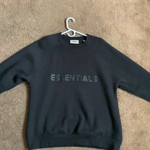 Black essentials sweater